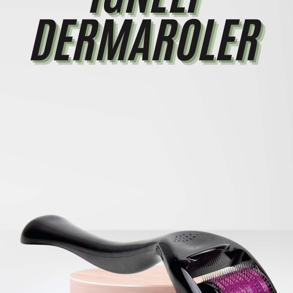 Saç Çıkarma Tarağı Dermaroller 540 Iğneli Roller 1 Mm Iğne Cilt Yüz Yenileme Bakım Seti