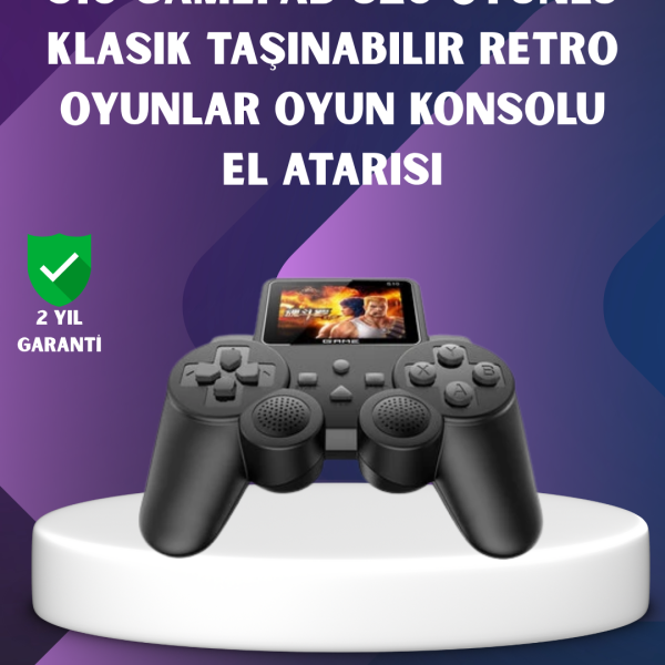 500 Oyun Tek Cihazda! Nostalji ve Eğlence Yanınızda