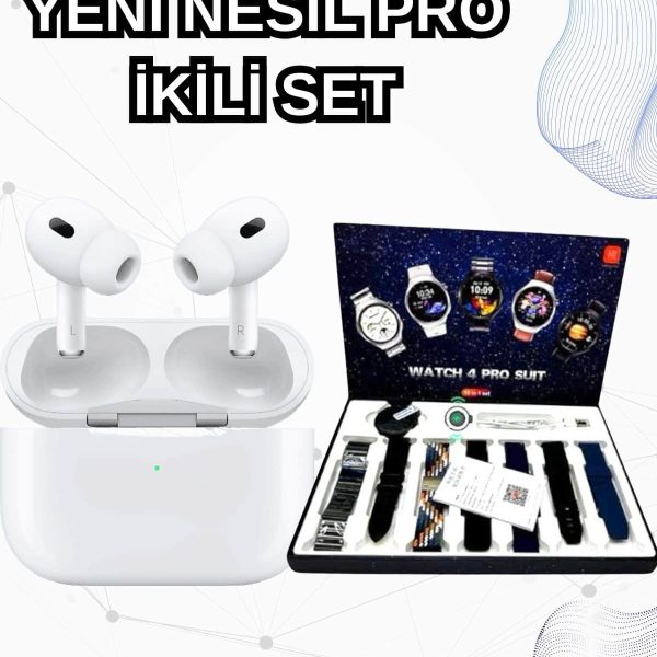 2025 Model Akıllı Saat ve Yeni Nesil Pro Bluetooth Kulaklık ANC Özelliği