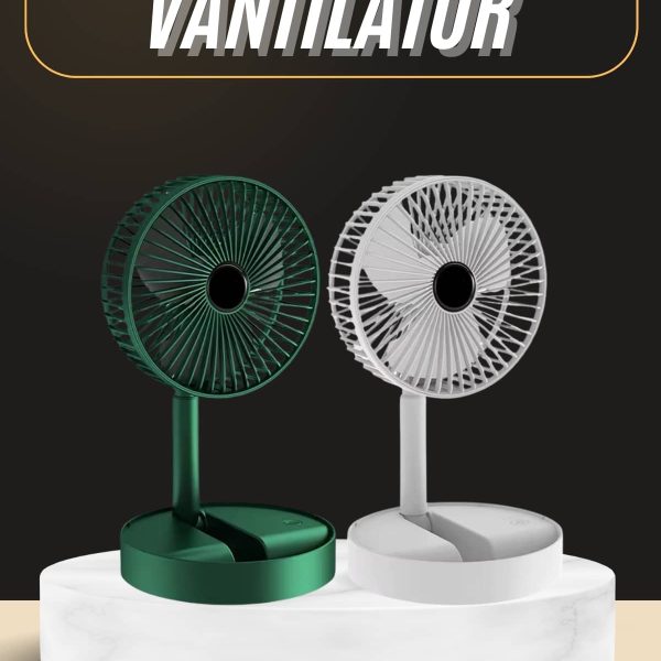 Katlanabilir Usb Şarjlı Masaüstü Soğutucu Mini Fan Telefon Tutucu