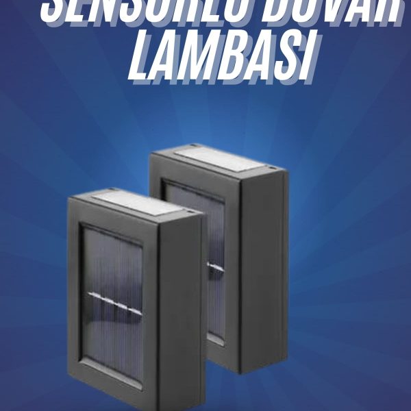Yeni Model Solar Çift Taraflı Duvar Lambası Dekoratif Duvar Lambası