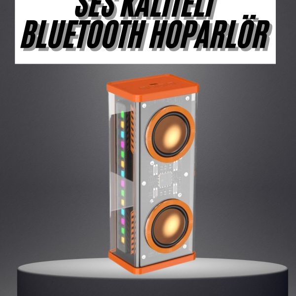 Rgb Işıklı Hoparlör Taşınabilir Hoparlör Kablosuz Bluetooth 5.0 Bağlantı