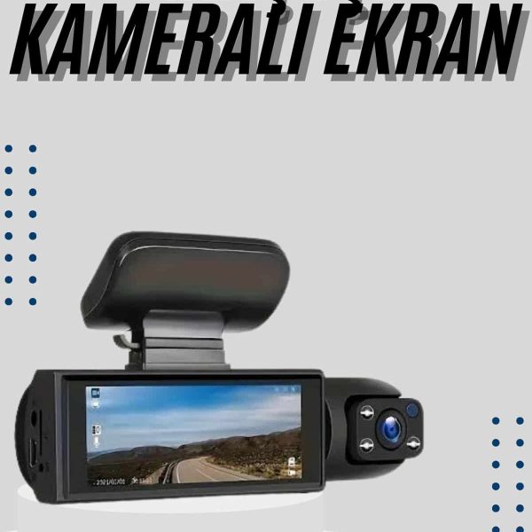 Çift Kameralı Araç Kamerası Ön ve Arka Kameralı