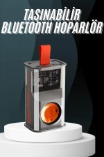 Taşınabilir Rgb Ledli Bluetooth Hoparlör Sd Kart Girişli Kablosuz