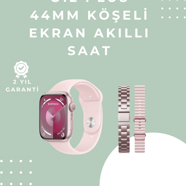 Nabız ve Uyku Takipli Akıllı Saat – Adımsayar, GPS, Suya Dayanıklı, Sesli Görüşme Özellikli