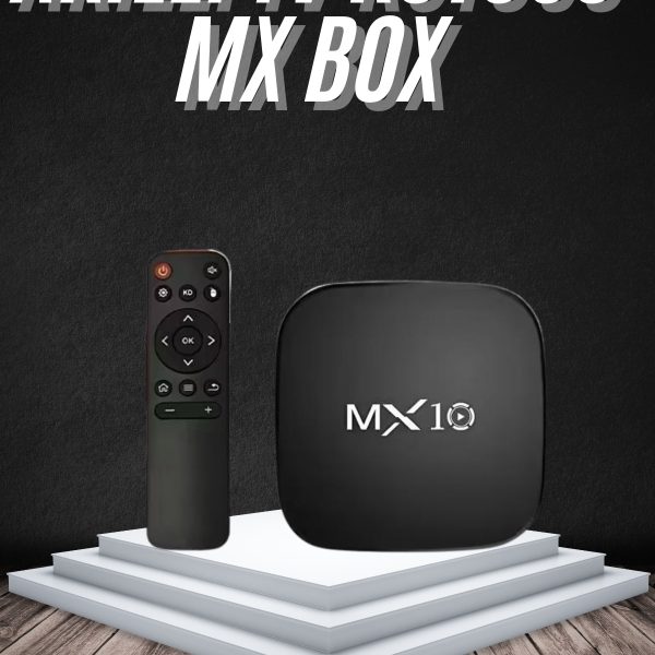 Akıllı TV kutusu Mx Box Android 7.1 TV kutusu 2.4G Wifi