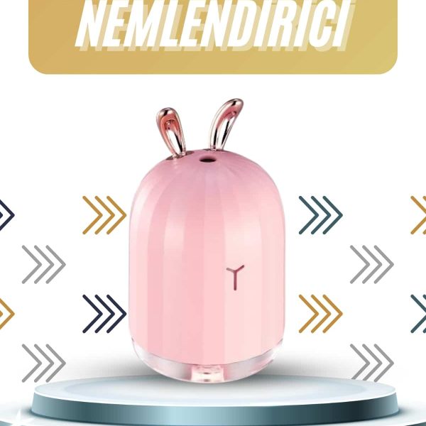 Led Işıklı Hava Nemlendirici Buhar Makinesi Dekoratif Aromaterapi