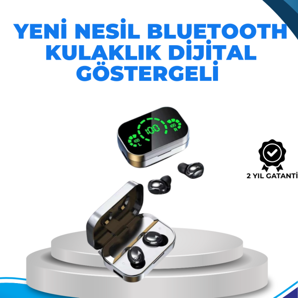 Gürültü Engelleyici Bluetooth Kulaklık – Akıllı Ekranlı, HiFi Ses Kalitesi