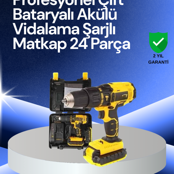 12V Akülü Matkap –Ergonomik ve Yüksek Performanslı
