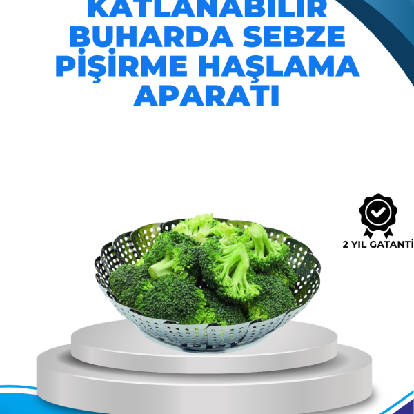 Isıya Dayanıklı, Tüm Tencere Boylarına Uyumlu Sebze Sepeti – Bulaşık Makinesi Güvenli