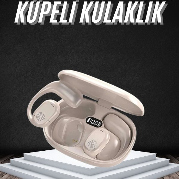 Android ve İOS Uyumlu Bluetooth Küpe Kulaklık Bluetooth Kulaklık Kablosuz