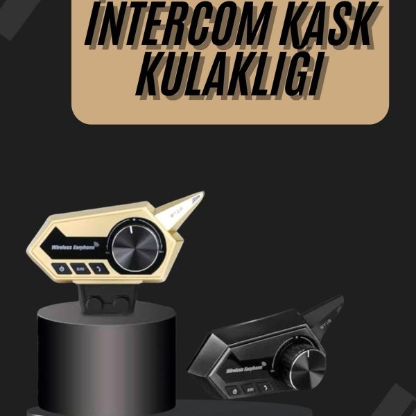 Motosiklet Kask Bluetooth Kablosuz Kulaklık 5.0 Bluetooh Yüksek Ses Kaliteli
