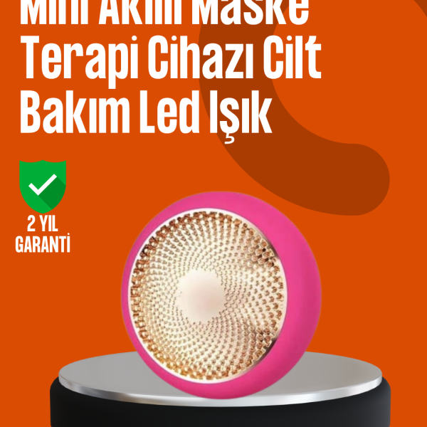 UFO Mini LED Işık Terapili ve Termoterapili Cilt Bakım Cihazı
