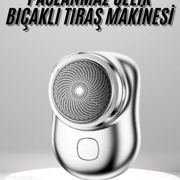 Mini Sıfır Sakal Yanak Tıraş Makinesi USB Şarjlı Sıfır Sakal Taşınabilir Korumalı