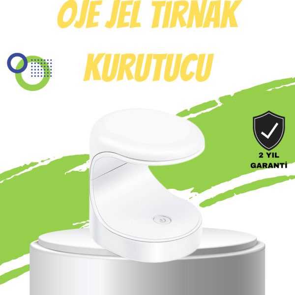 Mini Tırnak Kurutucu – Hızlı Kurutma İçin UVLED Işık Teknolojisi