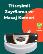 Titreşimli Masaj ve Kızılötesi Isı Teknolojili Elektrikli Bel Kemeri