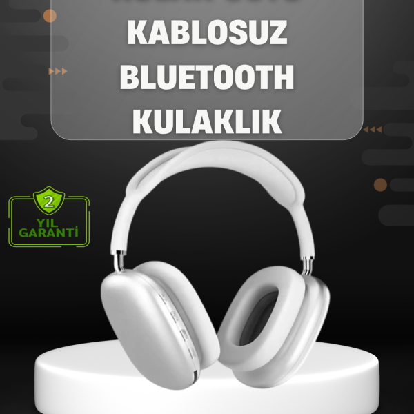 Katlanabilir Bluetooth V5.0 Kablosuz Kulaklık | 400 mAh, Gürültü Azaltma