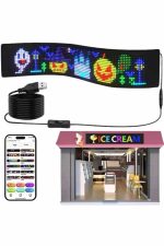 LED Matrix Panel RGB Ekran Kumandalı 16X64 Araç Camına Uygun - Görsel 5