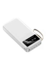 Hızlı Şarj Özellikli 20.000 Mah Dijital Göstergeli USB Girişli Android ve İOS Uyumlu Powerbank - Görsel 5