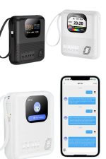 Akıllı Powerbank 10.000 Mah Ekranlı Müzik Dinleme Oyun Oynama Bluetooth Bağlantılı - Görsel 5