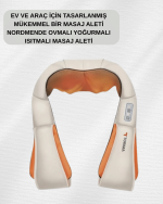 Vücut Masaj Aleti – Ergonomik Tasarım, Güçlü Ovmalı Masaj Teknolojisi - Görsel 5