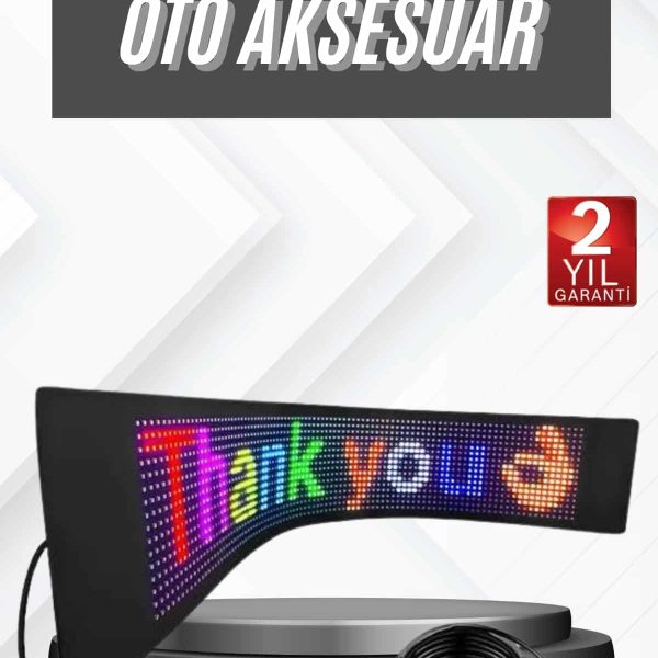 Led Panel 16*64 Led Uzaktan Kumandalı Telefon Kontrollü LED Ekran