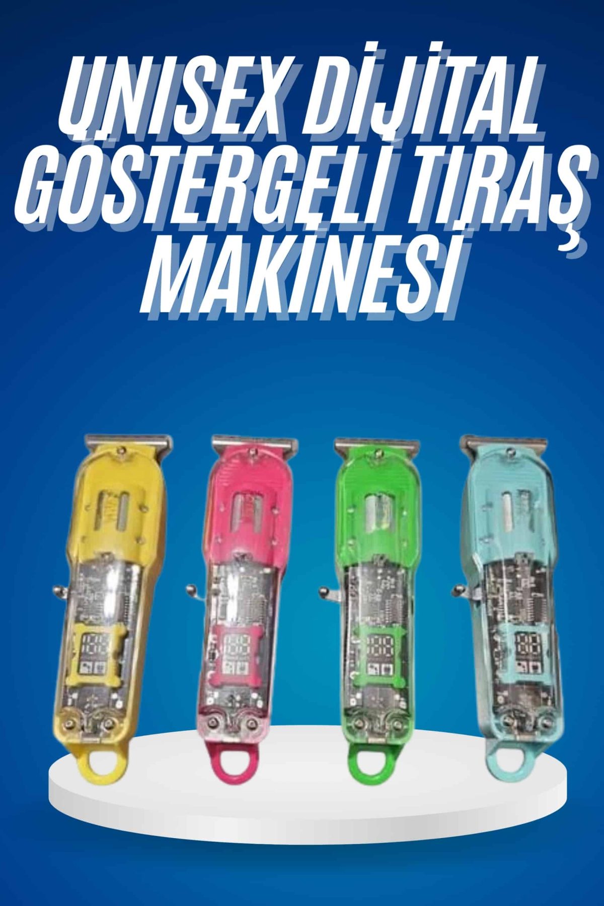 Tıraş Makinesi Unısex Güçlü Motor Kapasiteli Epilasyon Öncesi Kısaltma Makinesi - Görsel 1
