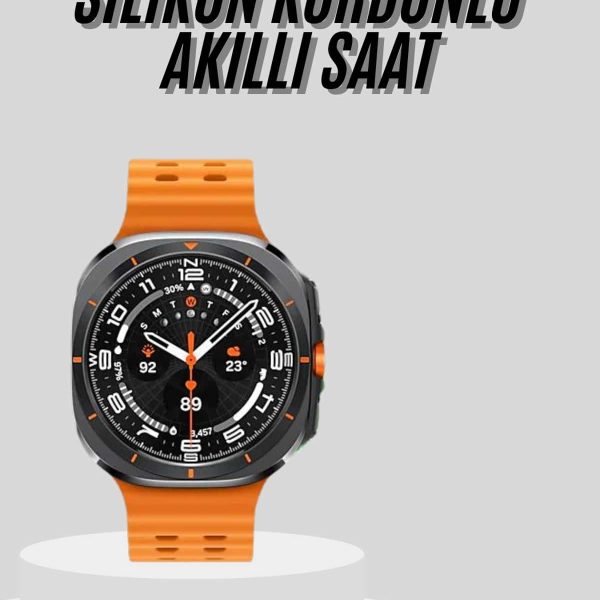 Yeni Nesil Çağrı Cevaplayabilen 47 MM Titreşimli Çok Fonksiyonlu Akıllı Saat