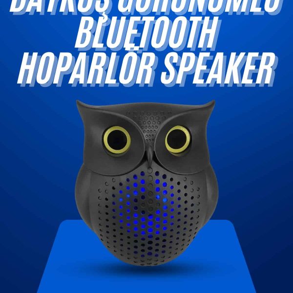 Baykuş Tasarımlı Mini Bluetooth Speaker Yüksek Ses Kaliteli Taşınabilir
