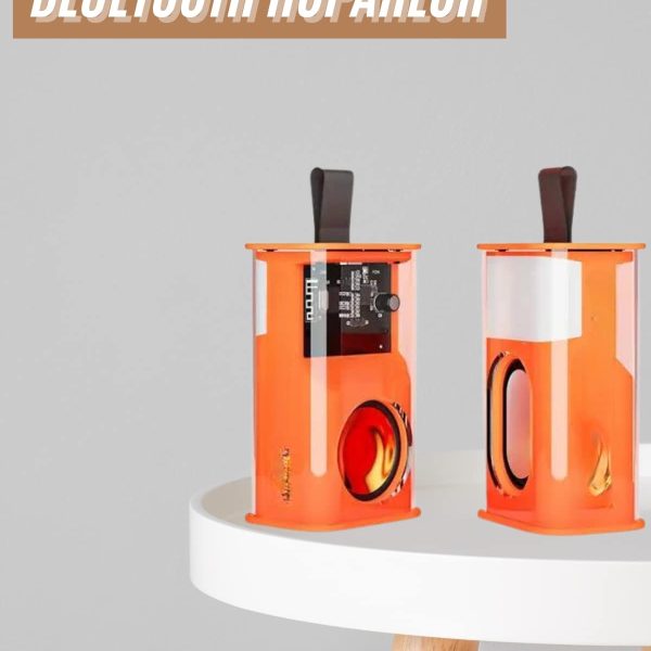 Ses Bombası Mini Işıklı Taşınabilir Bluetooth Speaker Hoparlör