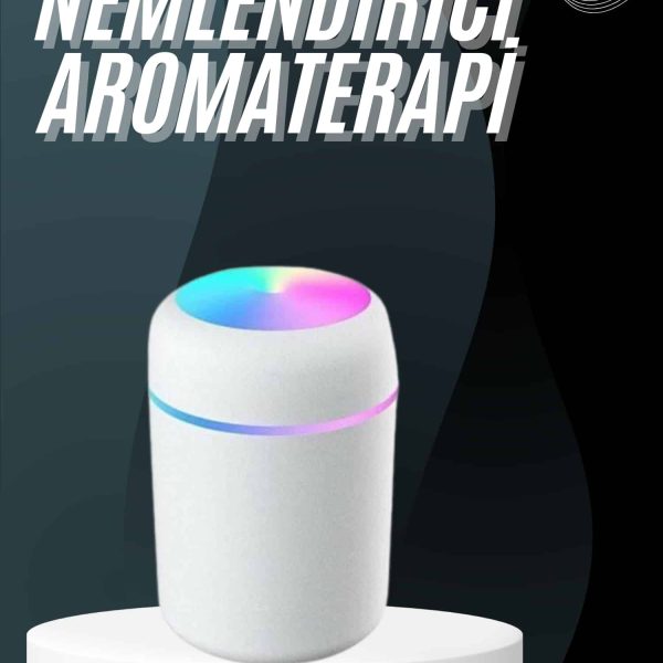 Hava Nemlendirici Buhar Makinesi Led Işıklı USB Dekoratif Nemlendirici