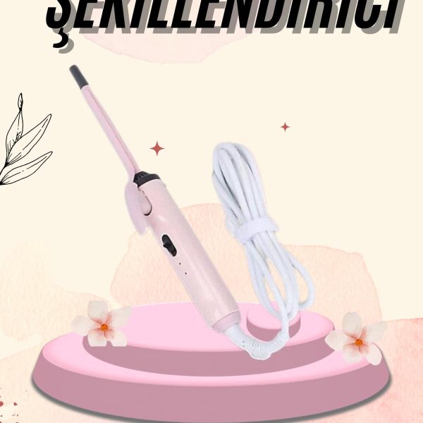 İnce Bukle 10MM Kıvırcık Saç Maşası Profesyonel Saç Şekillendirici