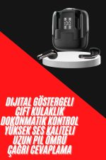 4 Adet Çift Kulaklık Dijital Göstergeli Yüksek Ses Kaliteli Bluetooth Kulaklık - Görsel 2