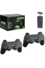 4k Game Stick Oyun Konsolu 2.4g Kablosuz Çift Kol Nostaljik Oyunlar - Görsel 2
