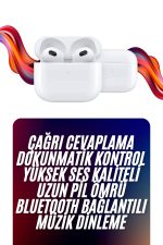 Yeni Nesil Kulak İçi Bluetooth Kulaklık Kablosuz Sesli Asistan - Görsel 2