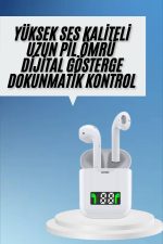 2025 Yeni Model Bluetooth Kulaklık Kablosuz TWS Yüksek Kaliteli ANC Özelliği - Görsel 2