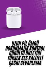 2025 Model Yeni Nesil Çok Tercih Edilen Bluetooth Kulaklık Dokunmatik Kontrol - Görsel 2