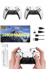 3D 4K 2000 Oyunlu Game Stick Oyun Konsolu Çift Konsol - Görsel 2