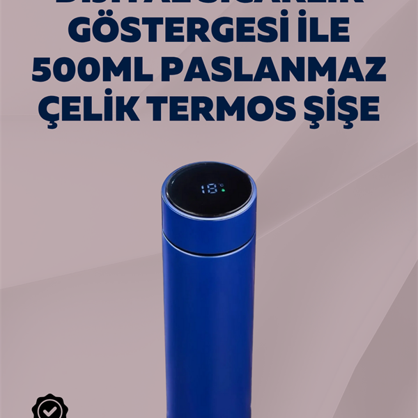 12 Saat Sıcak, 24 Saat Soğuk Tutabilen Paslanmaz Termos