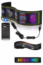 Cama Yapışan En Büyük Boy 16X96 Telefon Kontrollü Led Ekran Digital Araba Yazısı - Görsel 3