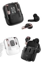 4 Adet Çift Kulaklık Dijital Göstergeli Yüksek Ses Kaliteli Bluetooth Kulaklık - Görsel 3