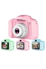 Çocuklara Özel Fotoğraf Ve Video Çeken Mini Çok Renkli Fotoğraf Makinesi - Görsel 3