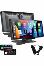 4K 10.2 İnç Çift Kameralı Araç Multimedya Ekranı CarPlay Kablosuz Tüm Cihazlara Uyumlu - Görsel 4