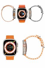 Akıllı Saat Android ve İOS Uyumlu 49 MM NFC Özelliği GPS Takibi - Görsel 4
