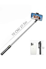 Cep Telefonu Tripod Standı Manyetik Selfie Sopa Bluetooth Uzaktan Kumandalı - Görsel 4