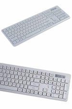 Klavye Mouse Seti Sessiz Kablosuz Türkçe TV  PC Uyumlu - Görsel 5
