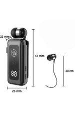 Makaralı Bluetooth Kulaklık Telefon Uyumlu Makaralı TF Kart Girişli Güç Göstergeli - Görsel 5