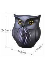 Baykuş Tasarımlı Mini Bluetooth Speaker Yüksek Ses Kaliteli Taşınabilir - Görsel 5