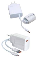 120 Watt Turbo Hızlı Şarj Aleti Seti Hızlı Şarj Adaptörü Beyaz - Görsel 5