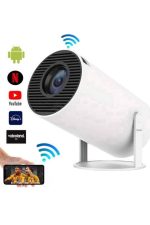 Sinema Projektörü Android HDMI USB WİFİ Ses Çıkışlı Ayaklı Projeksiyon Taşınabilir - Görsel 5